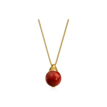BAILAN BN Southern Red Agate Necklaces Unisex