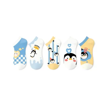 Primeet Ankle Socks Women's 5 Pack Summer Project
