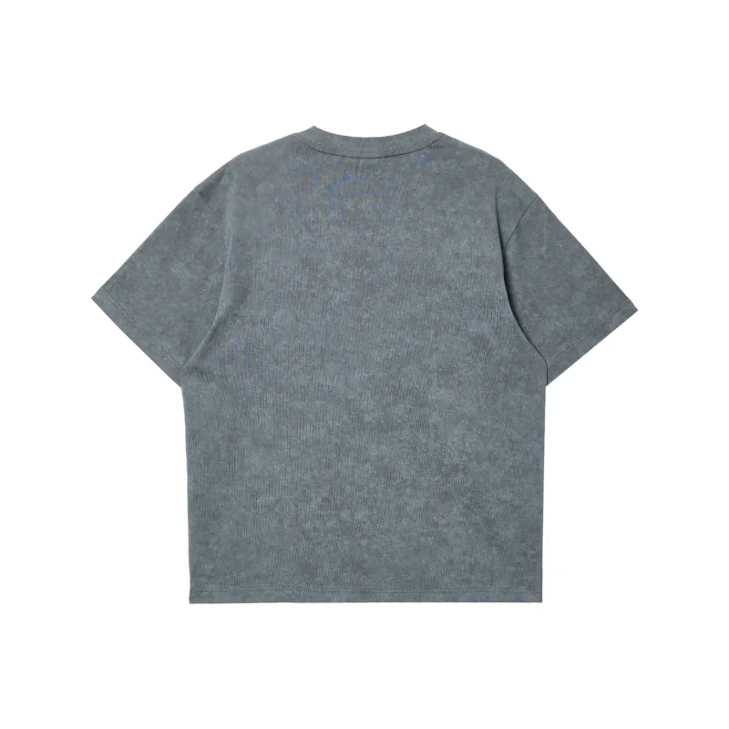 JACK JONES· JACK JONES/Jack Jones X Basquiat T Shirt Men's E02 Lava Smoke Gray-1