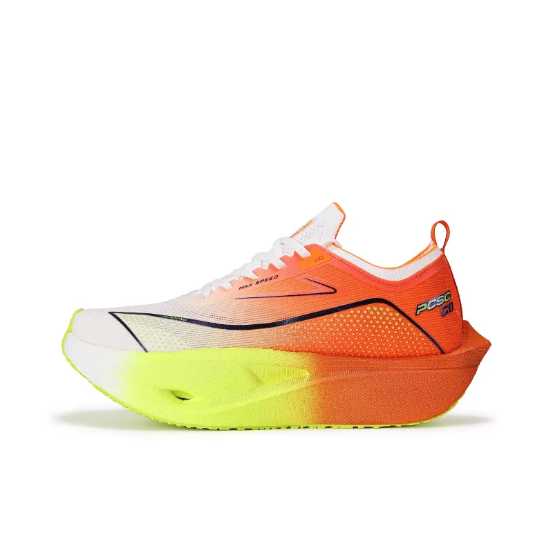 PCSC Running Shoes Men Low Top Peach Pink Orange-1