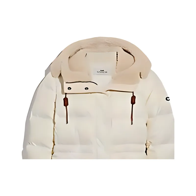 COACH FW22 Down Jacket Women's Cream White-2
