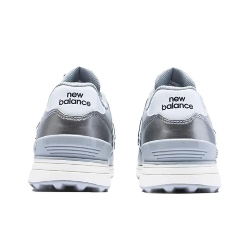New Balance NB 574 V3 Anti Slip Wear Resistant Low Top Golf Shoes Women's Silver-6