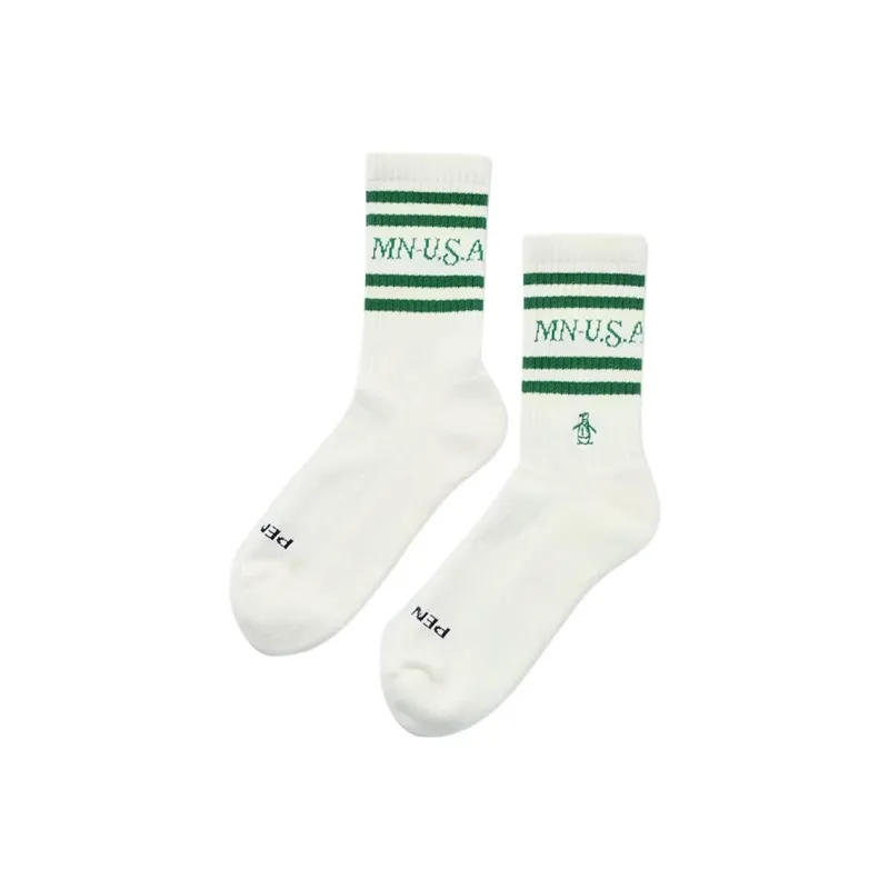 PENGUIN Mid Calf Socks Unisex 2 Pack-2