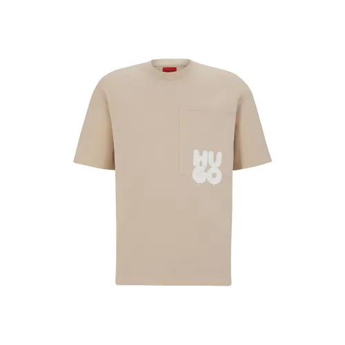 HUGO BOSS SS23 T Shirt Men's Light Beige