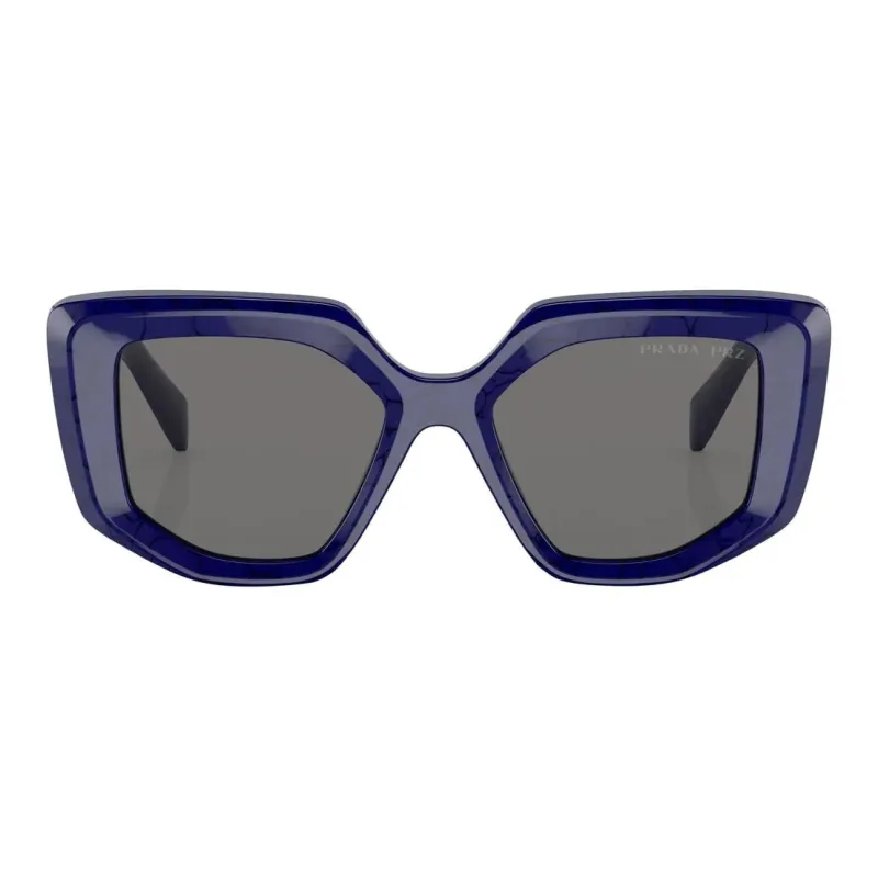 PRADA Eyewear Geometric frame Logo detail Sunglasses-1