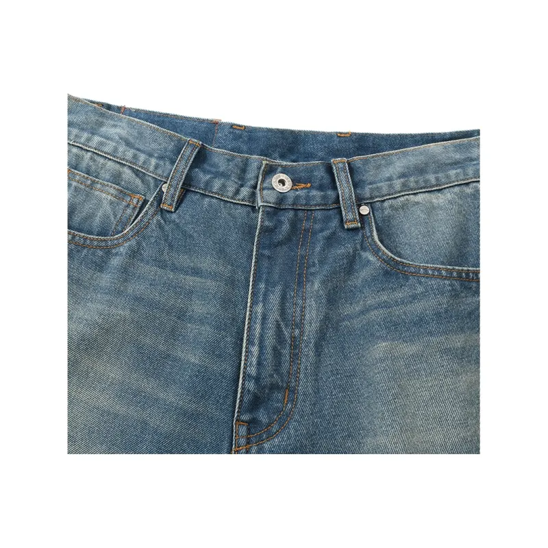 TERRA INCOGNITA Straight Fit Jeans Unisex Washed Blue-2