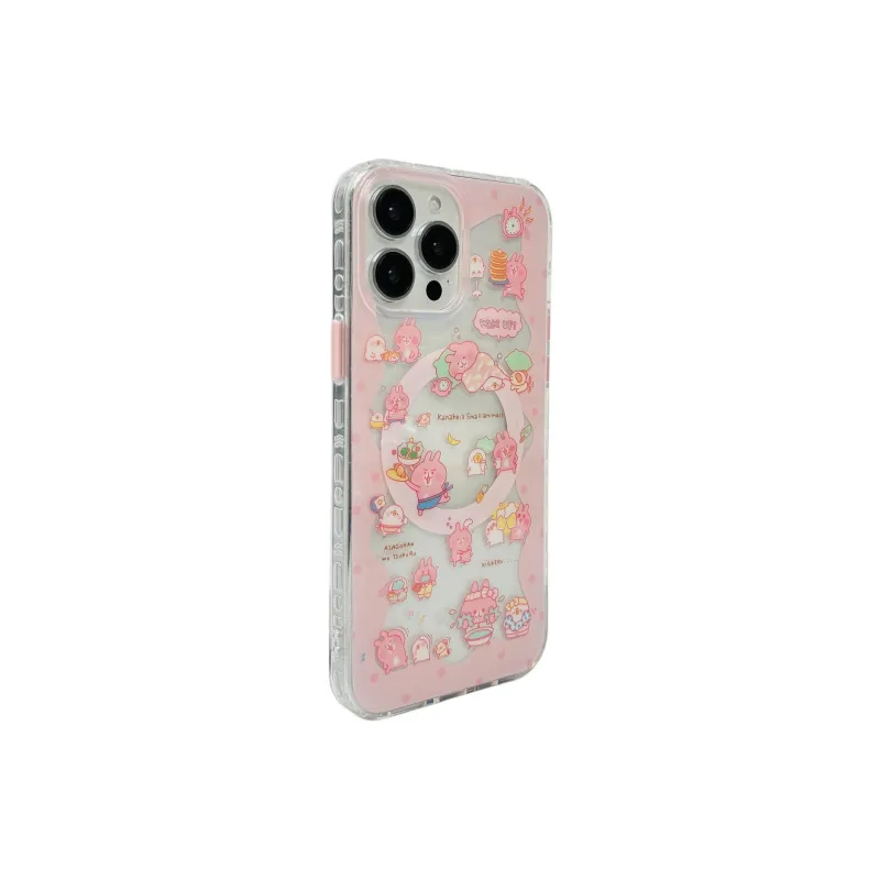 Sopi Acrylic Material CanaKara Magnetic Stand Phone Cases Compatible With IPhone 15 Pro Max/Apple 13/14/Pro/Max/12.-5
