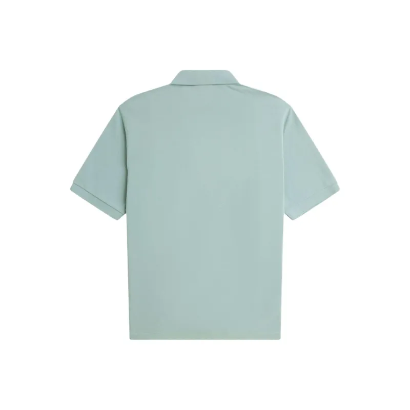 FRED PERRY Shirt Men's Silver Blue-1