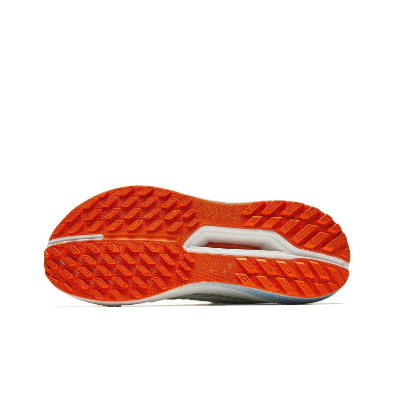 Anta Anti Slip Wear Resistant Low Top Cloud Swallow Nitrogen Technology Trail Running Running Shoes Women's White Gray-5