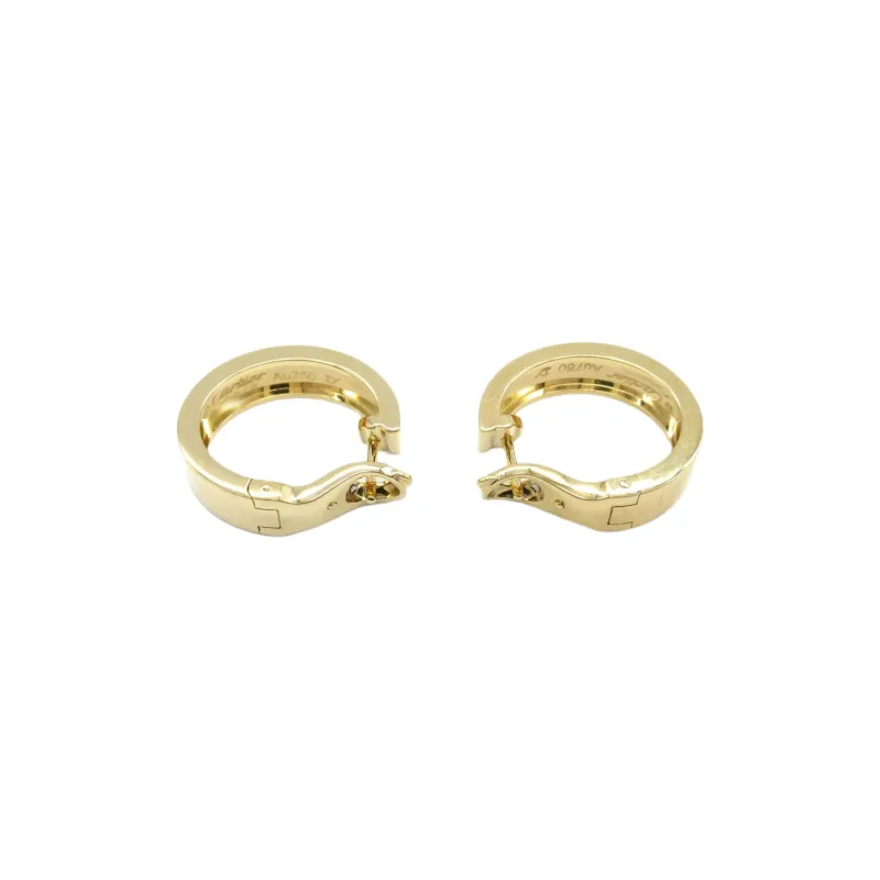 Cartier 2010s 18K Yellow Gold Love Earrings-2