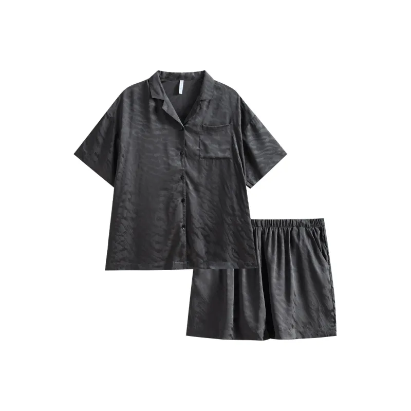 Same Language Pajama Set Women's Ink · Tiger Pattern-0