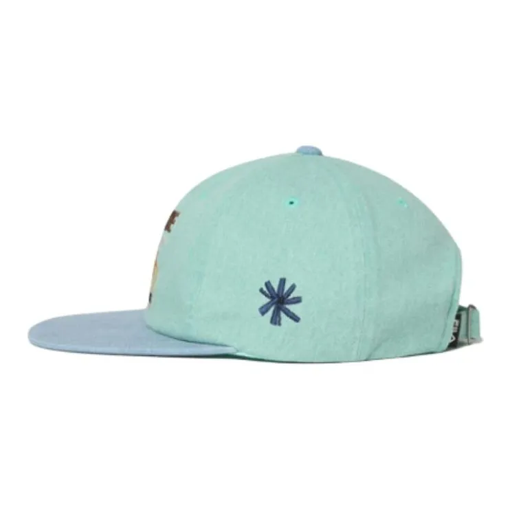FILA Twill Cotton, 100% Cotton Baseball Caps Unisex Green-3
