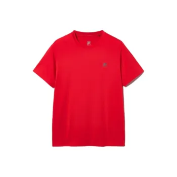 FILA T Shirts Unisex Red