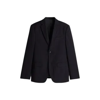 H&M Business Suit Men's Marine Blue