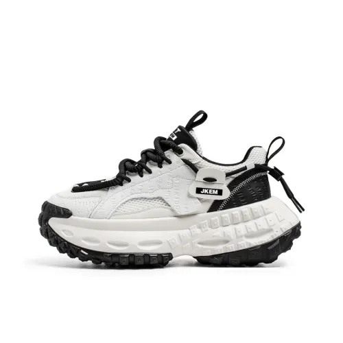 JKEM Cushioning, Slip Resistant, And Abrasion Resistant Low Top Chunky Sneakers Men's