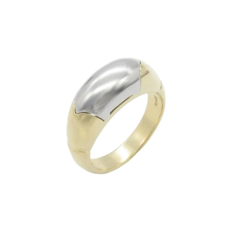 BVLGARI 2010s 18K Yellow Gold Cherthaura Ring-1