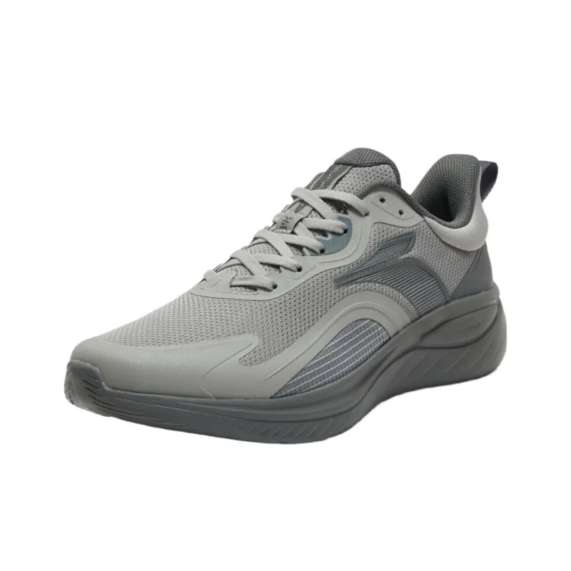 361° Softwalk 3.0 Slip Resistant And Breathable Low Top Casual Running Shoes Men's Gray-1