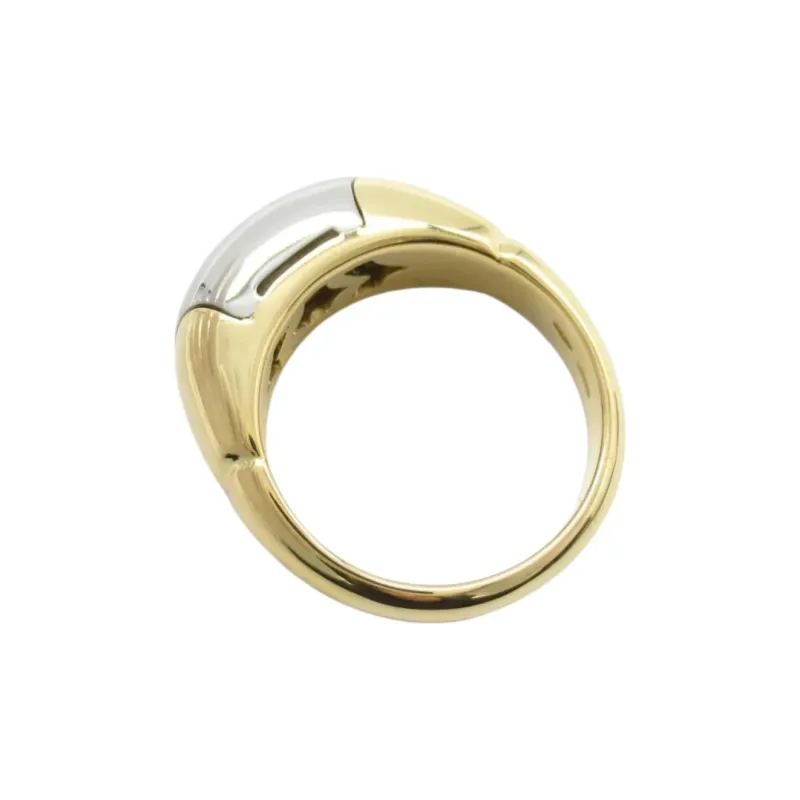 BVLGARI 2010s 18K Yellow Gold Cherthaura Ring-3