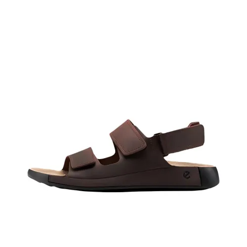 Ecco Comme Collection Beach Sandals Men's Terracotta