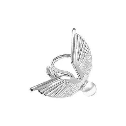 QIANFANGDAHUANGYE Titanium Steel Clip On Earrings Women's