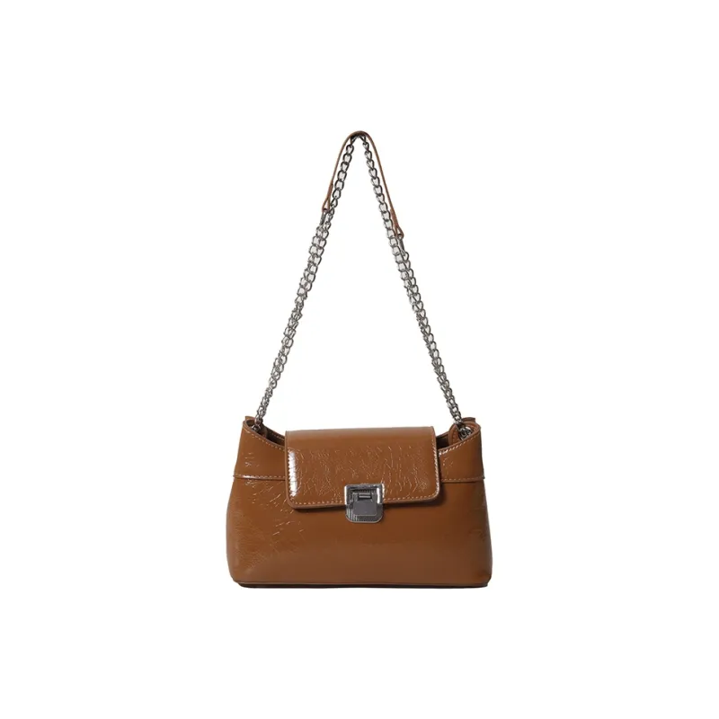XIANGSU PU Shoulder Bag Women's Ecru/Silver/Black/Red/Pink/Brown-30