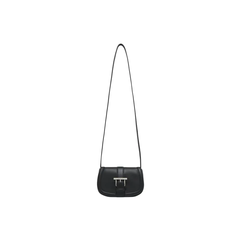 Alexander McQueen Cow Leather Crossbody Bag Mini Women's Black-1