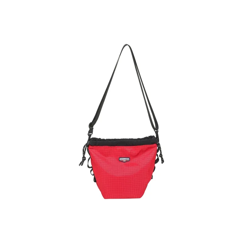 DCLOUD Nylon Crossbody Bag Regular Unisex Black/Khaki/Yellow/Red/Green-13