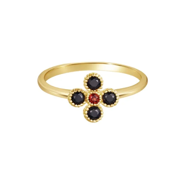 Arsis 925 Sterling Silver Rings Women's Gold-0