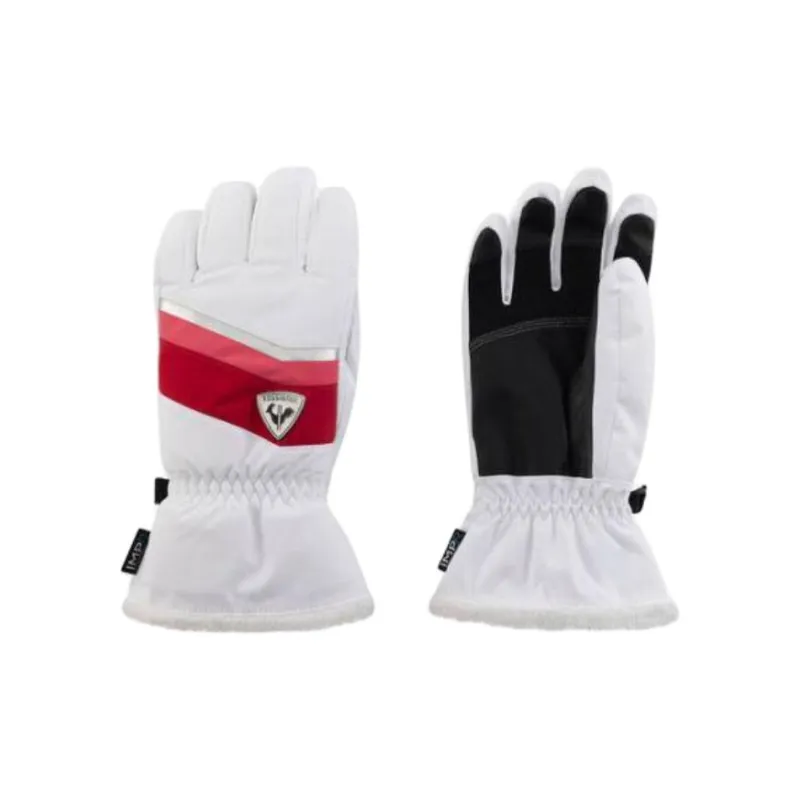 ROSSIGNOL Polyester Gloves Women's White-0