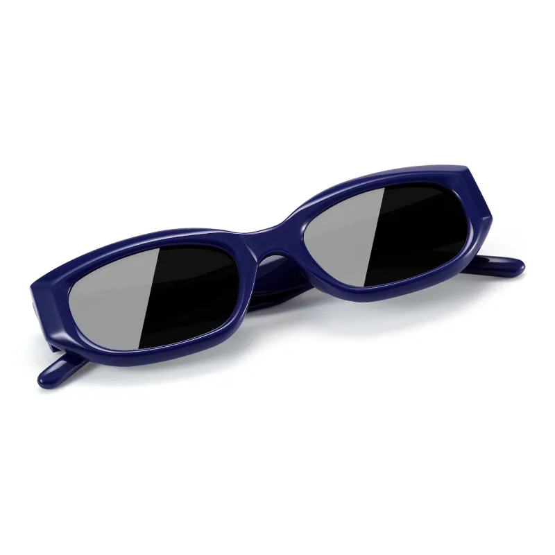 SUYAN Plate Frame Irregular Shape Sunglasses Unisex-9