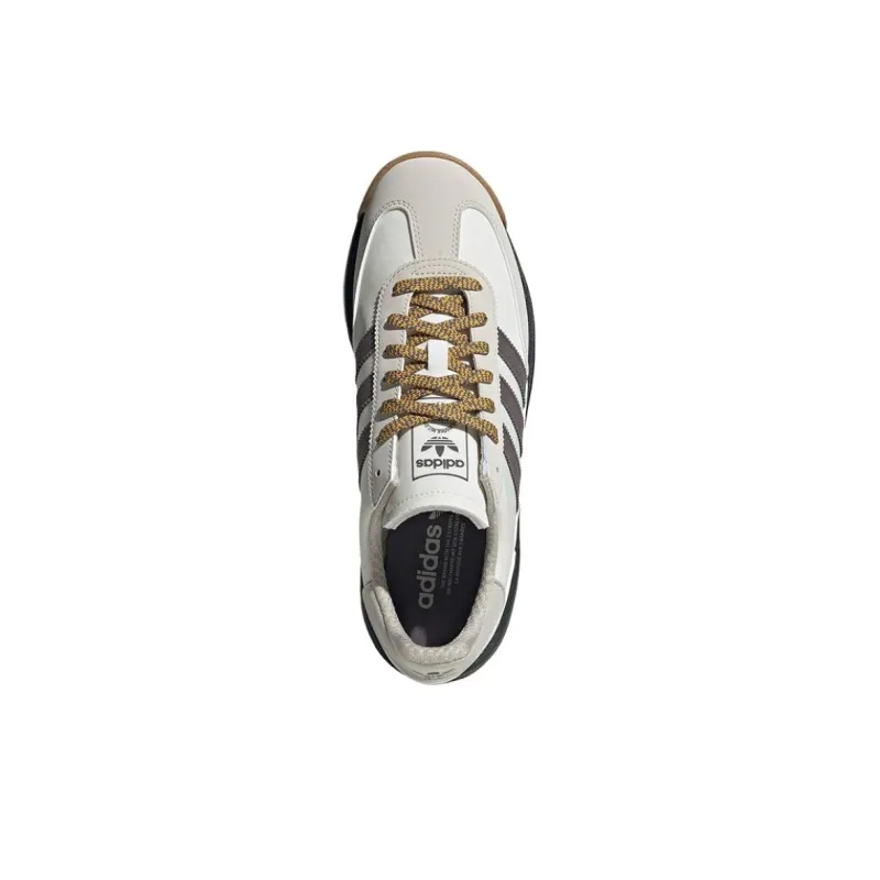 Adidas Originals SL 72 Anti Slip Wear Resistant Low Top Casual Shoes Unisex Beige Umber-3
