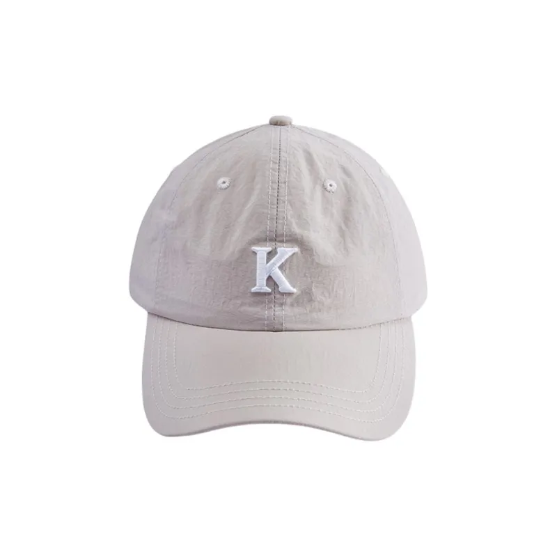 Kappa Polyester Baseball Caps Unisex Khaki-0