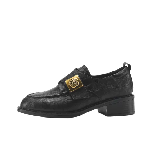 FIVE PLUS Loafers Women's Black