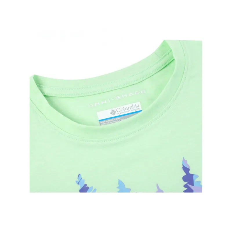 Columbia T Shirts Women's Green-1
