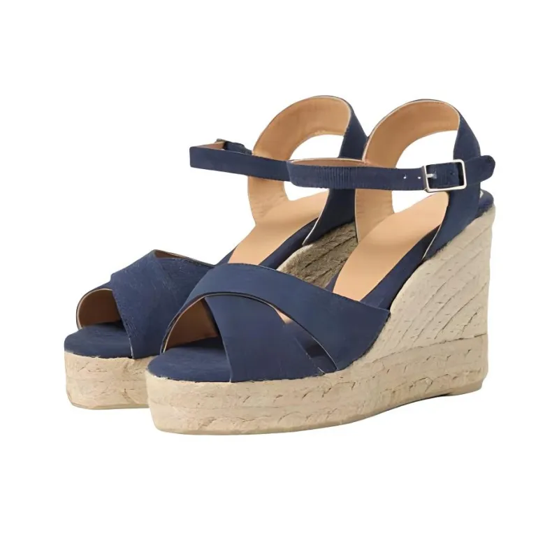 Castañer BLAUDELL Strap Sandals Women's Blue-2
