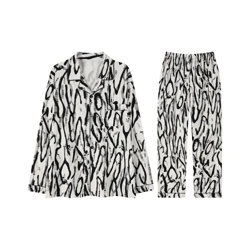 Lan Miao Pajama Set Men's Image Color