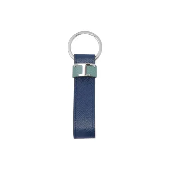 TOD'S Timeless logo Leather Keyring