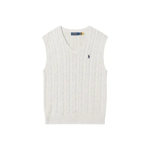 Polo Ralph Lauren Cable Knit Vest Gray