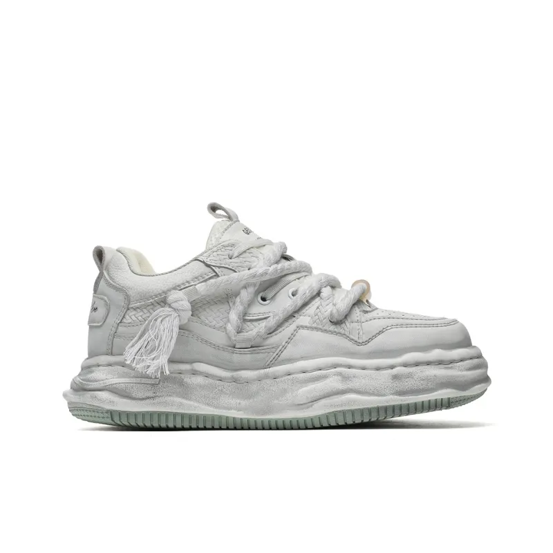 PLO CART Skateboard Shoes Unisex Gray-1