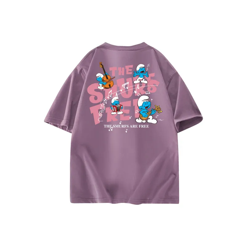 The Smurfs T Shirts Unisex-16