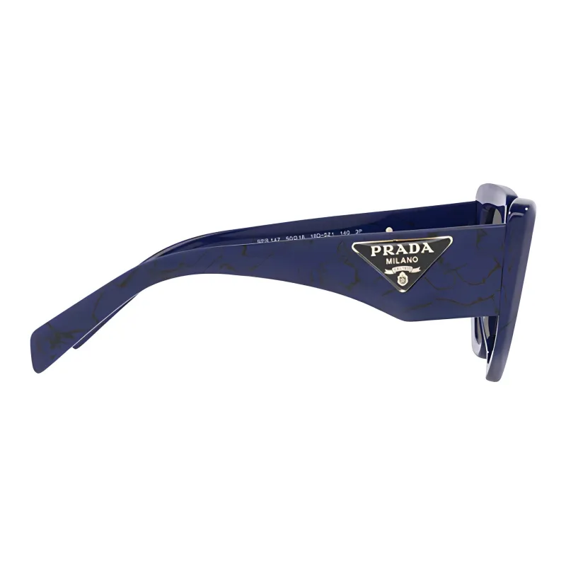 PRADA Eyewear Geometric frame Logo detail Sunglasses-2
