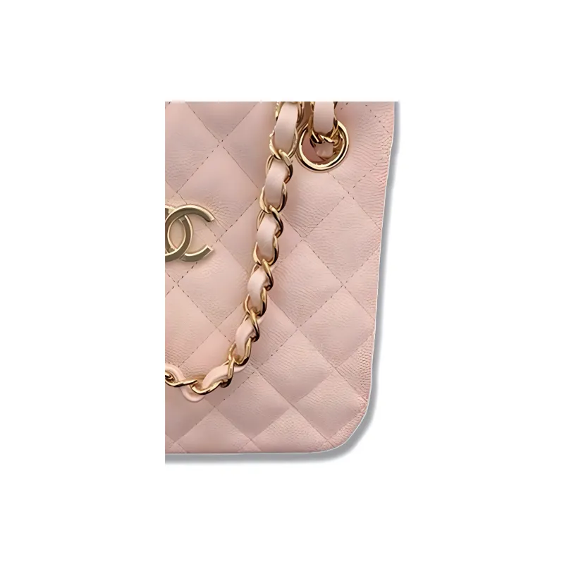 CHANEL Cow Leather Tote Bag, Shopping Bag, Crossbody Bag, Shoulder Bag Mini Women's Cherry Blossom Pink-2