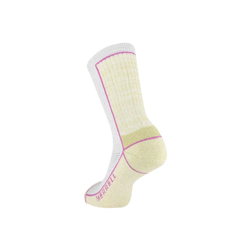 MERRELL MoabHiker Mid Calf Socks Unisex 1 Pack Light Gray-1