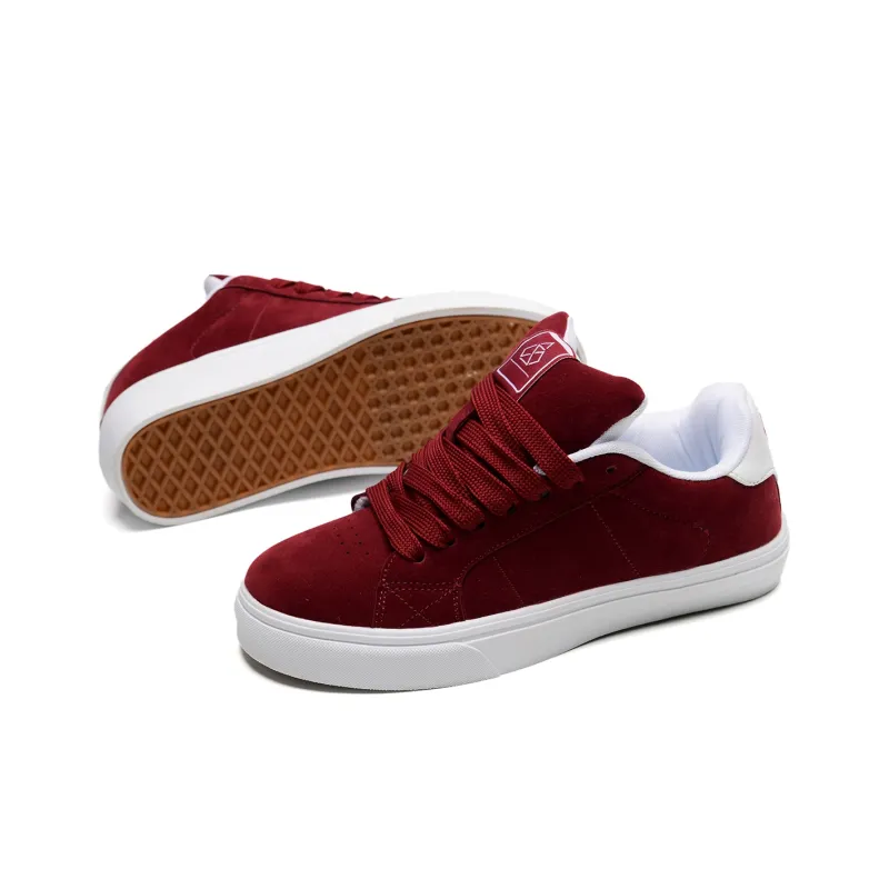 T628 Puffy Shoes Slip Resistant, Abrasion Resistant, Lightweight Low Top Skateboard Shoes Unisex-8