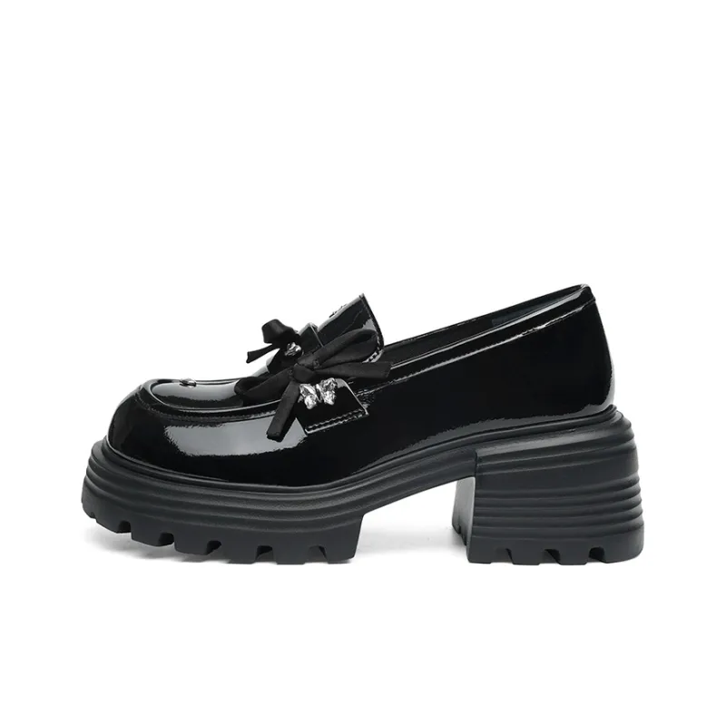 RED DRAGONFLY Loafers Women's Black-0