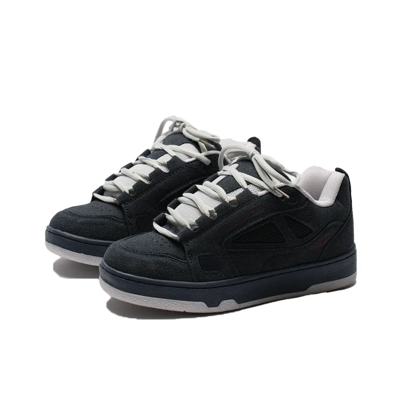 T628 Non slip Lightweight Low Top Skateboard Shoes Unisex-35