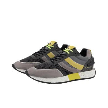 ELHANN.H Anti Slip Wear Resistant Mid Top Casual Shoes Men's