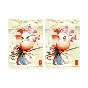 TENGXUNSHIPINCAOCHANGDI Journey With The Phoenix Scenario Holographic Card Photo Cards