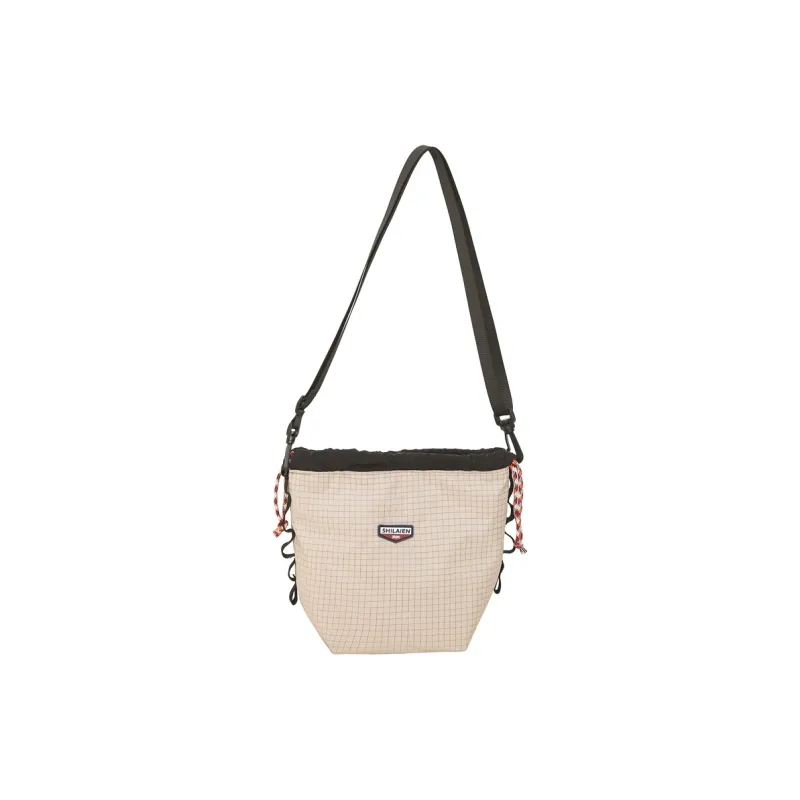 DCLOUD Nylon Crossbody Bag Regular Unisex Black/Khaki/Yellow/Red/Green-6