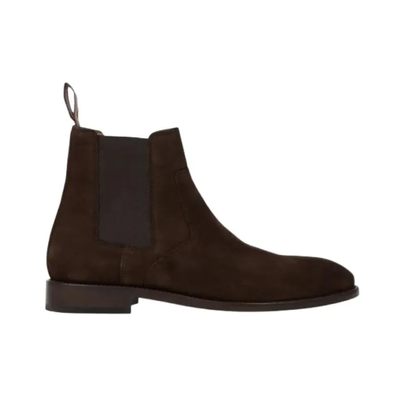 Paul Smith Lawson Ankle Length Chelsea Boots Men's Brown-1